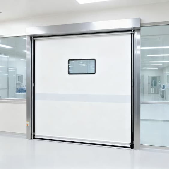 Sistemas de puertas de alta seguridad para salas blancas farmacéuticas en entornos críticos