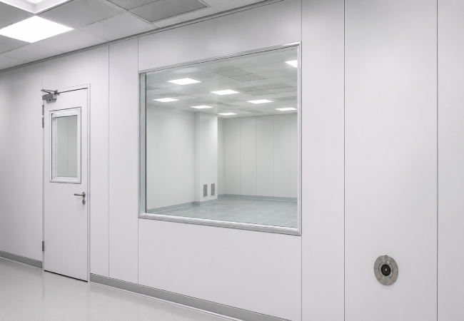 Cleanroom Wall Panel Detailing for Semiconductor Fabs: Sealants, Penetrations, Windows and Particle Leakage Control